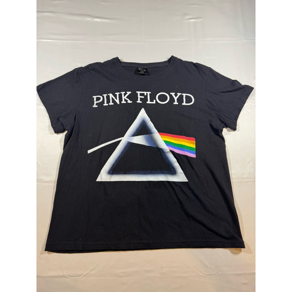 Metal King size XL Pink Floyd Dark Side of the Moon men's black graphic T shirt - Picture 1 of 5